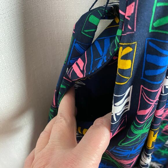 Boden Multi Color Union Jack Anastasia Shirt Dress Sz.10R - Picture 13 of 16